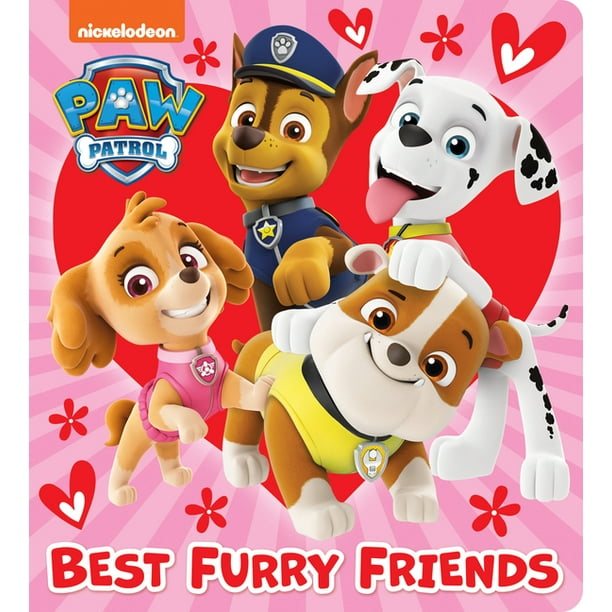 Best Furry Friends (Paw Patrol) (Board book) 