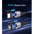 thumbnail image 3 of UGREEN Magnetic Cable 1M+Micro B Magnetic Plug (60207+60209 )Grey 1M, 3 of 10