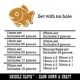 thumbnail image 2 of Cute Fish Wood Mini Charms Shapes DIY Craft Jewelry - No Hole - 25mm (7pcs), 2 of 7