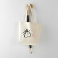 thumbnail image 5 of CafePress - Vet Tech Paw Print + Stethoscope Tote Bag - Unisex Canvas Tote Bag, Beige, 1-Piece, 5 of 7