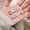 674-L, variant on Spring new dopamine cute hand-painted short nail girl student pure handmade manicure wearing nail removable Korean