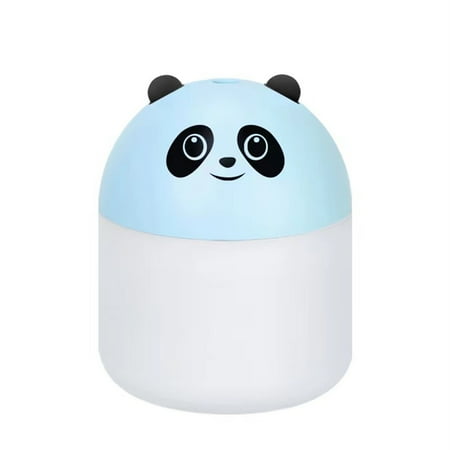 

Hot Sale! Iheaun Humidifier for Household 250ml/5.28oz Water Tank Bear Silent Humidifier with Spray Timing & Usb Night Light for Desktop Plant House Data Cable