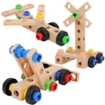 thumbnail image 2 of Juguete de bloques de construcción educativos para niños, conjunto de tuercas DIY, combinación de desmontaje, 2 of 5
