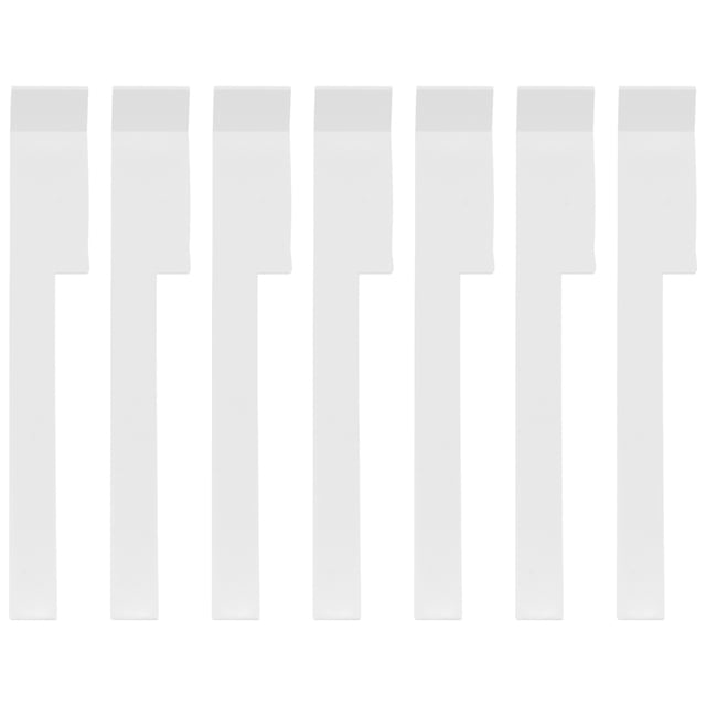 1 juego/7 Uds. De teclas de Piano prácticas, reemplazo de teclas, accesorios para Piano verticales, suministros para Piano