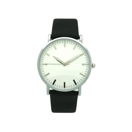 Geneva Olivia Pratt Women's Minimalist Leather Watch