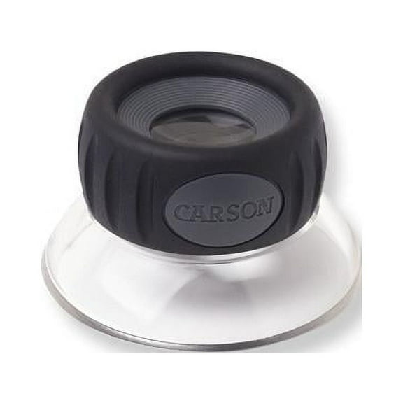 Carson Lumi-Loupeâ„¢ Plus 17.5x Magnifying Glas, Focusable Stand Loupe Magnifier (LO-15)