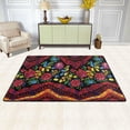 thumbnail image 2 of Dreamtimes Vintage Traditional Bohemian Non-Slip Area Rug 72"x48", Mexican Russian Art Soft Non Slip Washable Floor Mats for Indoor Front Porch,Living Room, Bedroom,Kitchen, 2 of 7