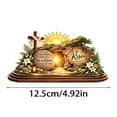thumbnail image 3 of Wooden Empty Tomb Resurrection Scene Easter Decor for Shelf Tray Mantel Tabletop Display, 3 of 8