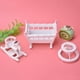 thumbnail image 5 of Muebles para casa de muñecas Jadeshay Accesorios 1:12 cuna cochecito diseño elevado, 5 of 10