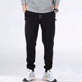 thumbnail image 4 of Pantalones Deportivos Holgados De Forro Polar De Pierna Anch, 4 of 8