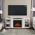thumbnail image 2 of Real Flame Calie 67" Electric Fireplace TV Stand in White, 2 of 6