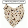 thumbnail image 5 of Sweet Jojo Designs Wild West Cowboy Boy 100% Cotton Muslin Baby Swaddle Receiving Blanket, 5 of 6