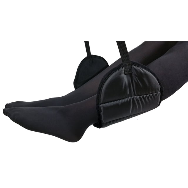 Reposapiés para avión Sleepy Ride de espuma viscoelástica, negro
