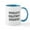 White/Blue Inside, variant on CafePress - Worlds Okayest Runner Mugs - 11 oz Ceramic Mug - Novelty Coffee Tea Cup