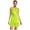 Yellow, variant on Women's Shiny Rhinestone Latin Dance Dress Sleeveless Tassel Samba Tango Ballroom Dance Dress White S