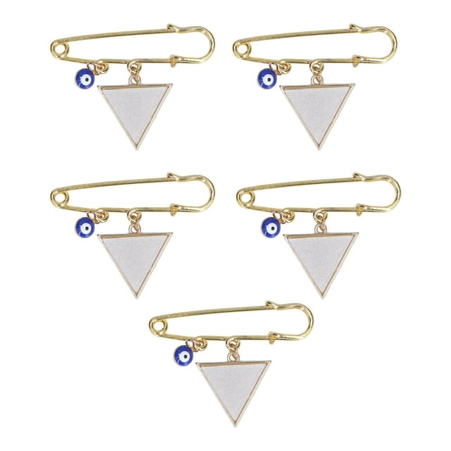 Broche, 5 piezas, broche de la suerte, elegante, decoración de mal de ojo, broches, joyería, durabilidad prolongada