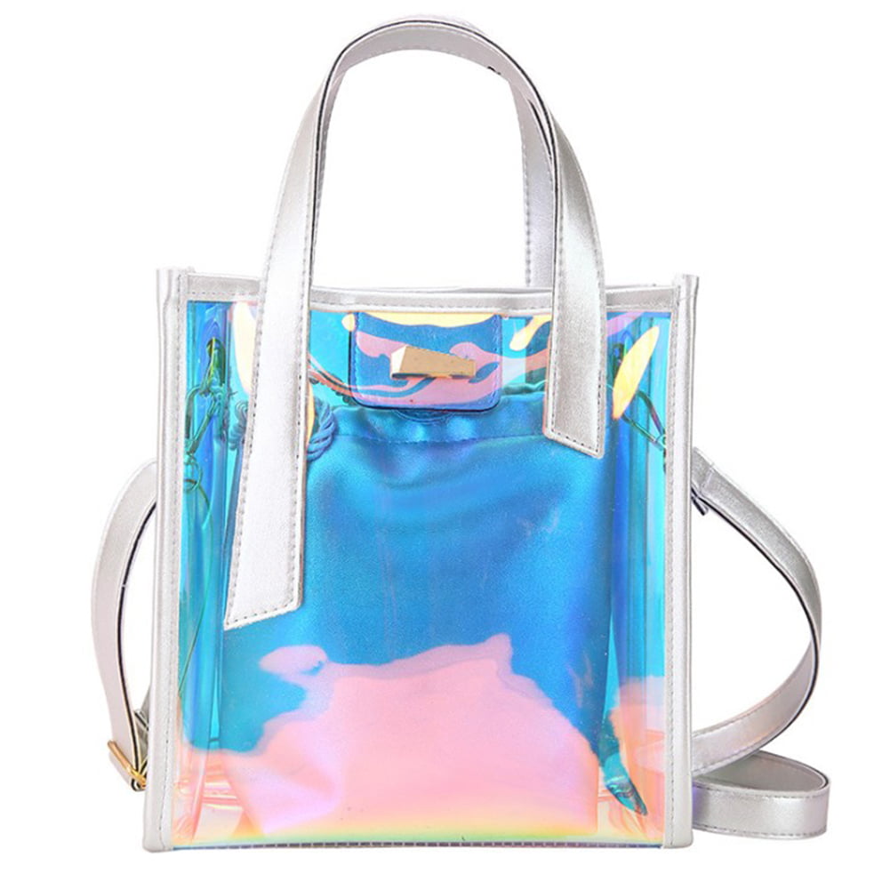 JuLam Women Shoulder Bag Fashion Large Capacity Transparent Handbag ...