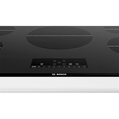 Bosch - 500 Series 36" Built-In Electric Induction Cooktop with 5 elements - Black