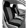 thumbnail image 2 of CalTrend Front Sport Buckets DuraPlus Seat Covers for 2012-2018 Ford Focus - FD442-08DD Light Grey Insert with Black Trim, 2 of 3