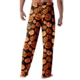 thumbnail image 4 of Trgacdwlo Mens Halloween Pajama Pants Funny Pumpkin Ghost Fall Mens Sleep Pants Spooky Season Holiday Elastic Waist Mens Pajama Bottoms, 4 of 5