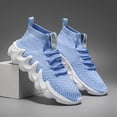 thumbnail image 4 of PLERISE Men's Breathable Lightweight Running Shoes, Comfortable All-Season Athletic Sneakers, Cushioned Support for Walking, Gym, Outdoor, and Casual Wear, 4 of 9