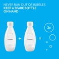 thumbnail image 2 of Botella Sodastream de 500 ml, paquete doble, apta para lavavajillas (blanca), 2 of 6
