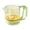 Green, variant on Virelaxpo Manual Press Egg Beater with Built-in Filter for Baking and Cooking, Semi-Automatic Handheld Whisk, Kitchen Tool, Portable Mixing Cup for Ingredients