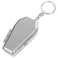 thumbnail image 1 of Llavero en forma de ataúd Cenicero de metal Cenicero de bolsillo Adorno de llavero decorativo, 1 of 3