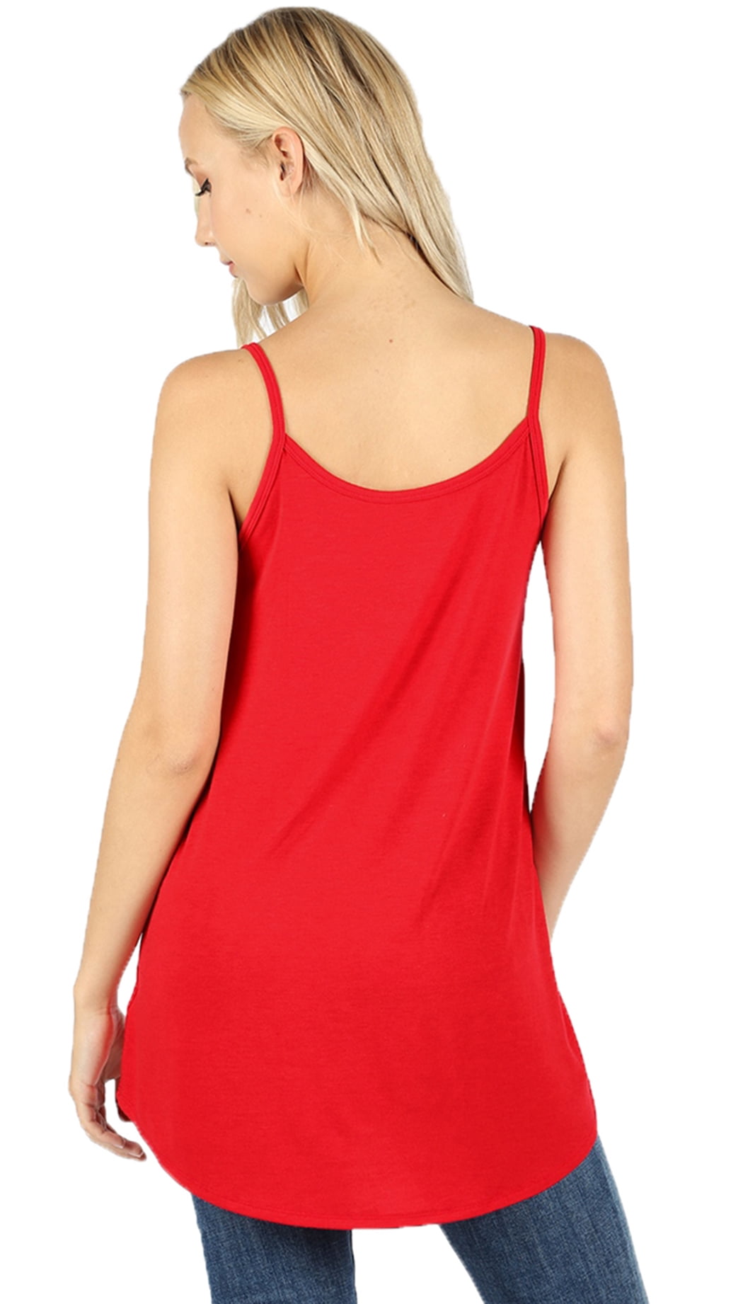 Women Reversible flare camisole tank top