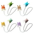 thumbnail image 2 of Kids Reading Light Cute LED Neck Book Light Ergonomic Design Battery-powered， Night Light for Toddlers，for Reading，Knitting，Camping，Repairing, 2 of 8