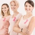 thumbnail image 4 of Breast Cancer Awareness Pink Ribbon Silicone Bracelet Wrist Band, 4 of 6