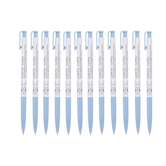 Bolígrafo ZEESOON Xeno Lunatic 0,38 mm con tinta a base de aceite, 12 piezas