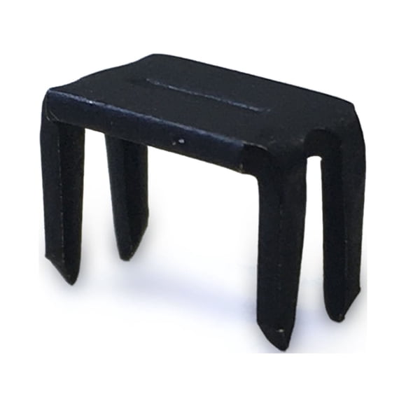 YKK #10 Bottom Stops Black Extra Heavy 50 Pack Zipper Stop