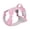 Blue, variant on PawWave No Pull Dog Harness with hidden tracking tag holder & car seat belt leash. Soft padded reflective vest (Pink, S)