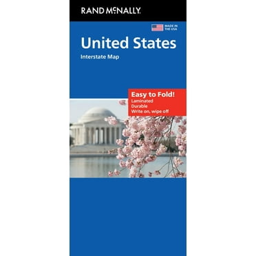 Rand McNally Easy to Fold: United States Laminated Map, (Paperback)