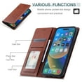 thumbnail image 4 of ETFAST Wallet Flip Leather Case For For iPhone 15 Pro Max 15Plus 14 Pro Max 14Pro 14Plus 13 Pro Max 13Pro 13Mini 12Pro 12ProMax 12Mini 11ProMax XsMax XR Phone Case, 4 of 8