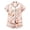 H53 Pink, variant on SJLDQY Halloween Girls Satin Pajamas Short Sleeve Ghost Pumpkin Graphic Shirts Shorts 2 Piece Pj Sets Casual Sleepwear Button Up Loungewear Sets for Girls
