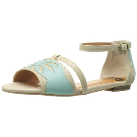 BC Footwear Women's Causin A Ruckus Sandal,Sand/Aqua,7 M US