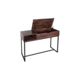 thumbnail image 5 of Hawthorne Collections Lakewood Solid Acacia Wood Console Table - Brown, 5 of 10