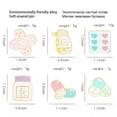 thumbnail image 5 of K-KED Medicine Enamel Pin Badge Pharmacy Heart Brooches for Nurse Doctors Lapel Pin *-6, 5 of 9