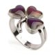thumbnail image 2 of Sonducket Anillos de humor termocromáticos fáciles de combinar moda Retro ligera temperatura cambiable joyería diseño único trébol de fiesta Type3 NO3 Sonducket AP008771-07, 2 of 6