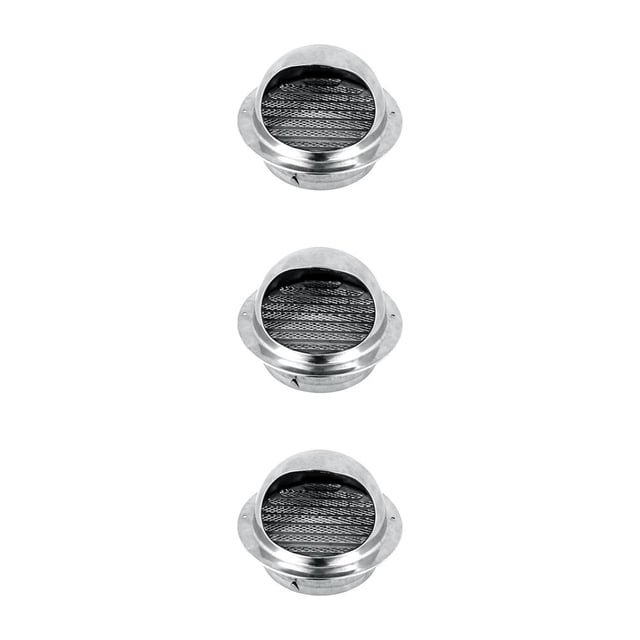 Speravity 304 Stainless Steel Air Vent Outlet Vent Mesh Screen Hood Built with in Caps Type1 NO1