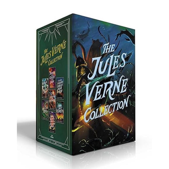 La Collection Jules Verne (Ensemble en Boîte): Voyage au Centre de la Terre; Autour du Monde en Quatre-Vingts Jours; à la Recherche des Détacheurs; Vingt... la Lune et Autour de la Lune; Off on a Comet