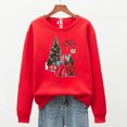 thumbnail image 5 of OKBOP Yoga Tops,Christmas Fashion Casual Long Sleeve Printed Ladies Sweatshirts Pirate Blouse Tie Dye Shirt Women, 5 of 5