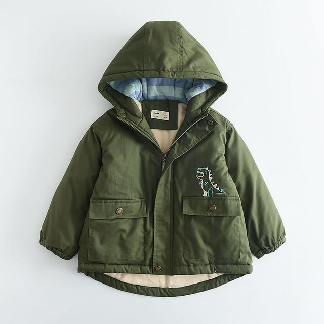 Cowsor Kids Winter Coats with Hooded Light Puffer Coat Warm Padded Jacket for Boys Girls Toddler