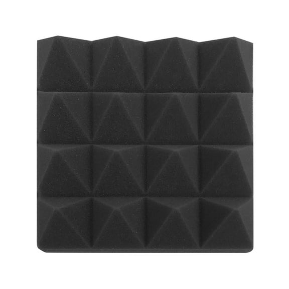 Fridja 6Pcs Acoustic Foam Sound Stop Absorption Sponge Studio KTV Soundproof