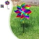 thumbnail image 1 of Fiudx Molinos de Viento Reflectantes, Decoración Brillante para Jardín, Ahuyentadores de Aves, Fácil Instalación, Elegante Diseño para Jardín, Juego de 6, 24 X 21 Cm, 1 of 6