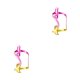 thumbnail image 3 of Portabotellas para bicicletas Greeniant organizador de decoración 2Conjunto Oro rosado, 3 of 6
