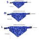 thumbnail image 2 of Babero triangular para perro, pañuelo ajustable para mascotas, collar tipo pañuelo para perro, ropa navideña para mascotas, pañuelo para perros, babero tipo pañuelo para perros (M), 2 of 3