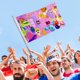 thumbnail image 4 of Face's Music Party Bandera impresa con temática, regalo perfecto para fanáticos, amigos y familiares, y adecuada para actividades al aire libre e interiores, decoraciones de fiesta. 60*90CM, 4 of 6